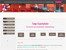 Tablet Screenshot of gotango.pl